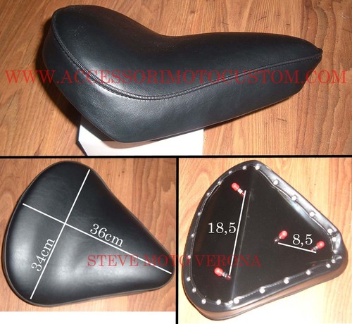 Sella moto custom harley - sella,